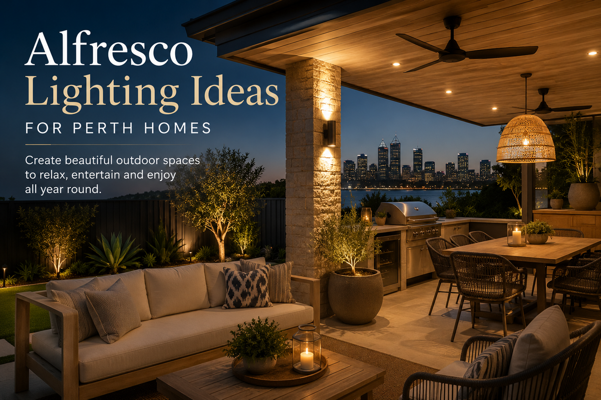 Alfresco lighting ideas for Perth homes