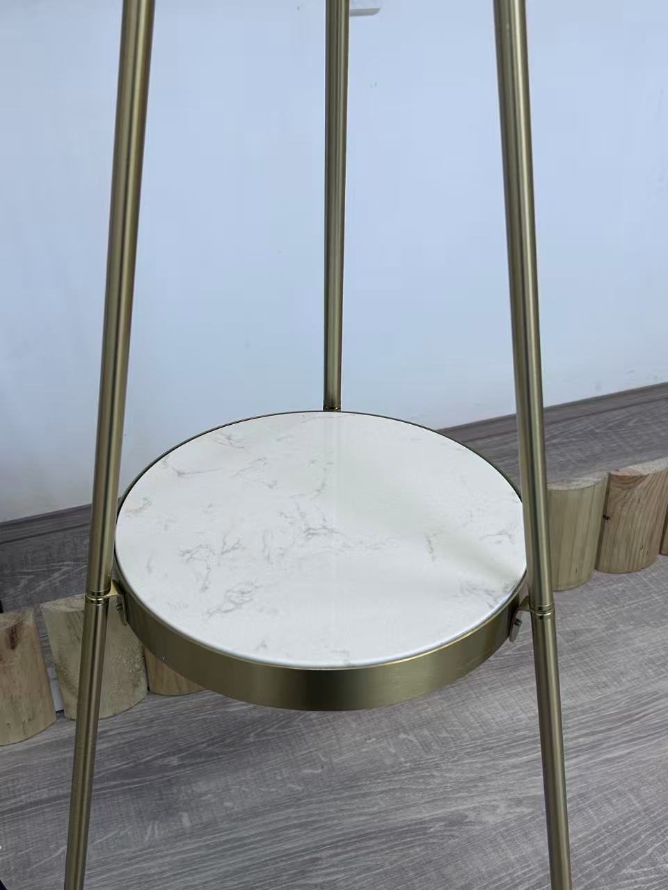 Orbit Glow Tripod Globe Floor Lamp