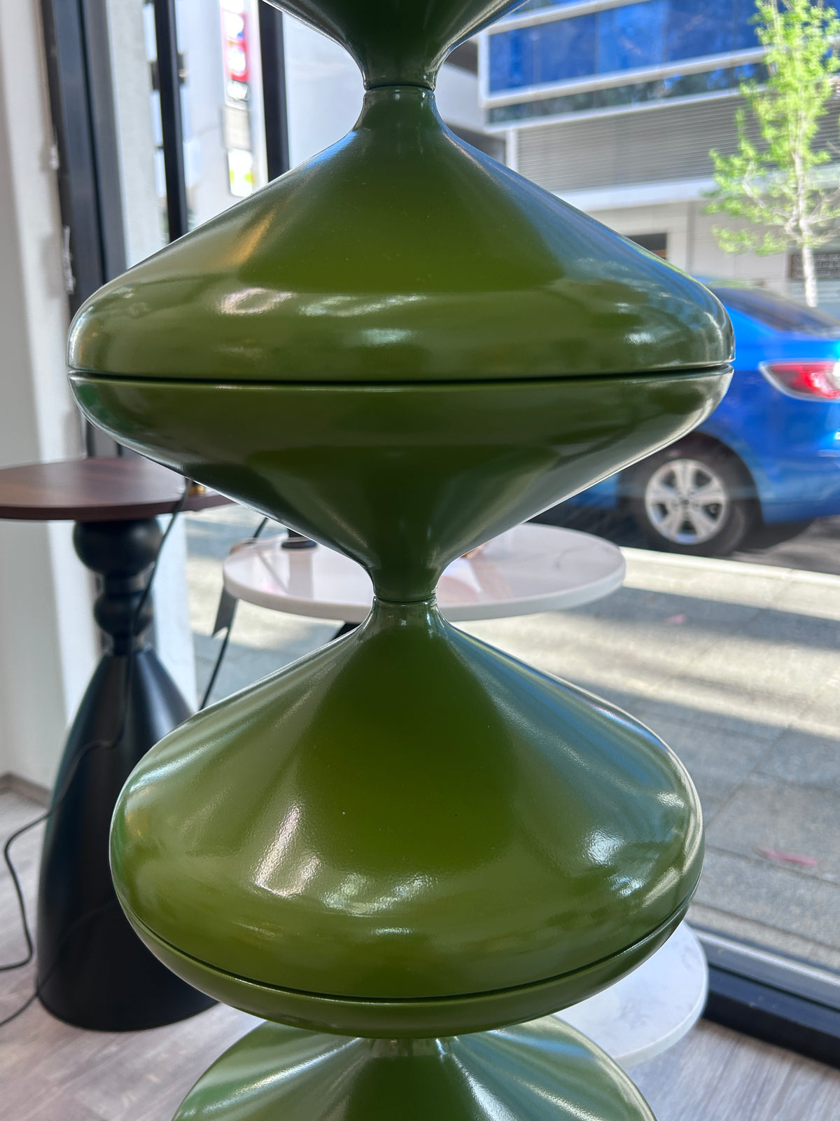 Twist Stack Dome Floor Lamp