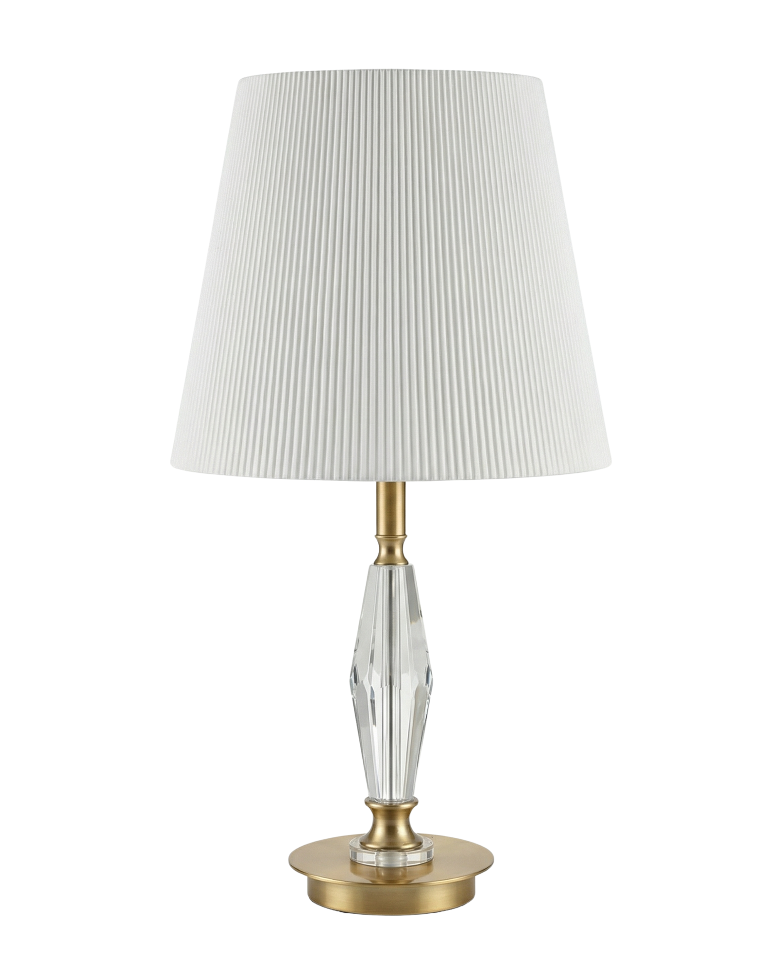 Crystal Column Table Lamp