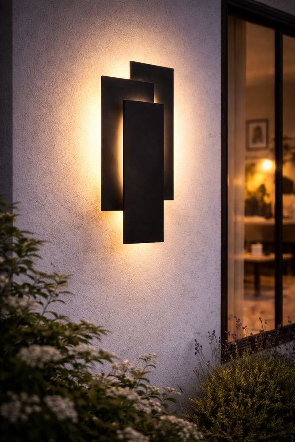 Panel Glow Outdoor Wall Light