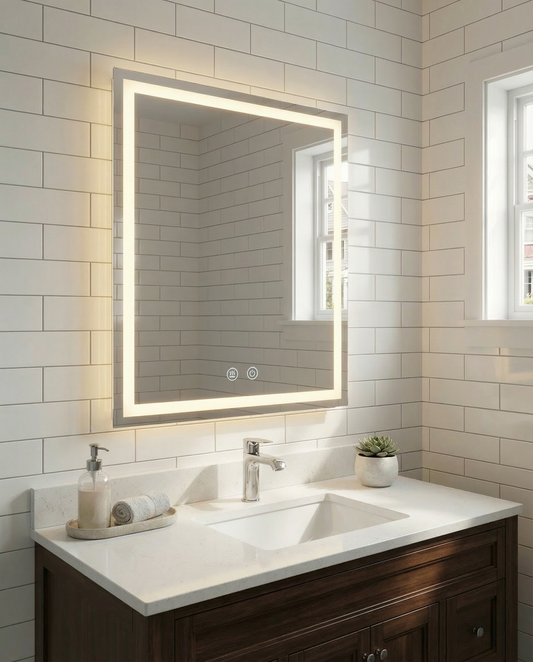 EdgeGlow LED Bathroom Mirror