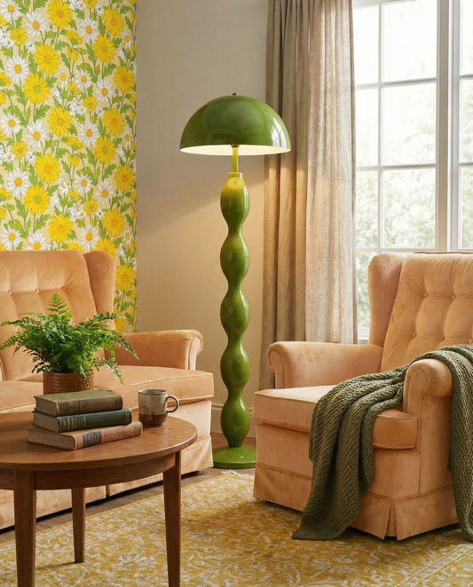 Cream Bubble Floor Lamp