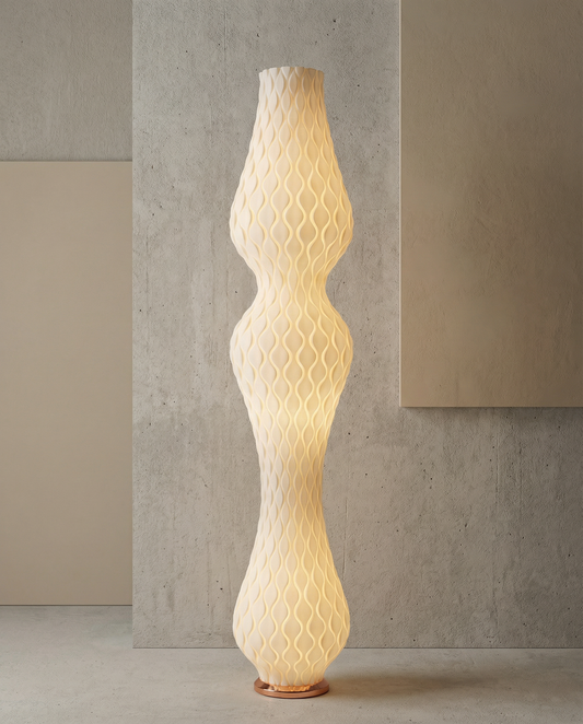 LumaWeave 3D-Printed Floor Lamp