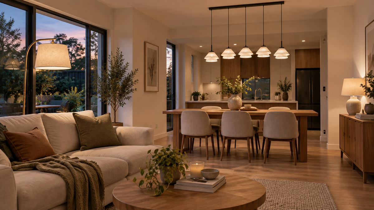Why Does an Open-Plan Room Feel Busier When Every Light Wants Attention?