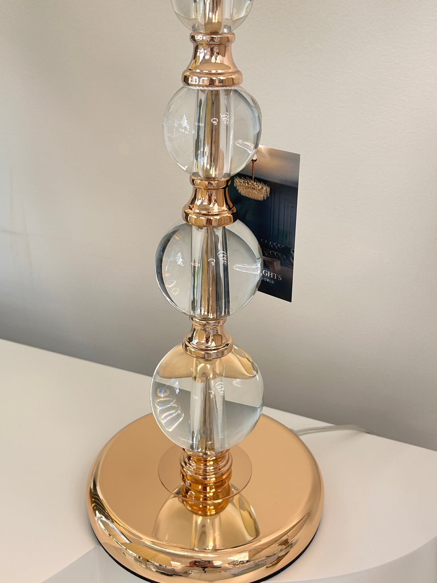 Crystal Orb Table Lamp