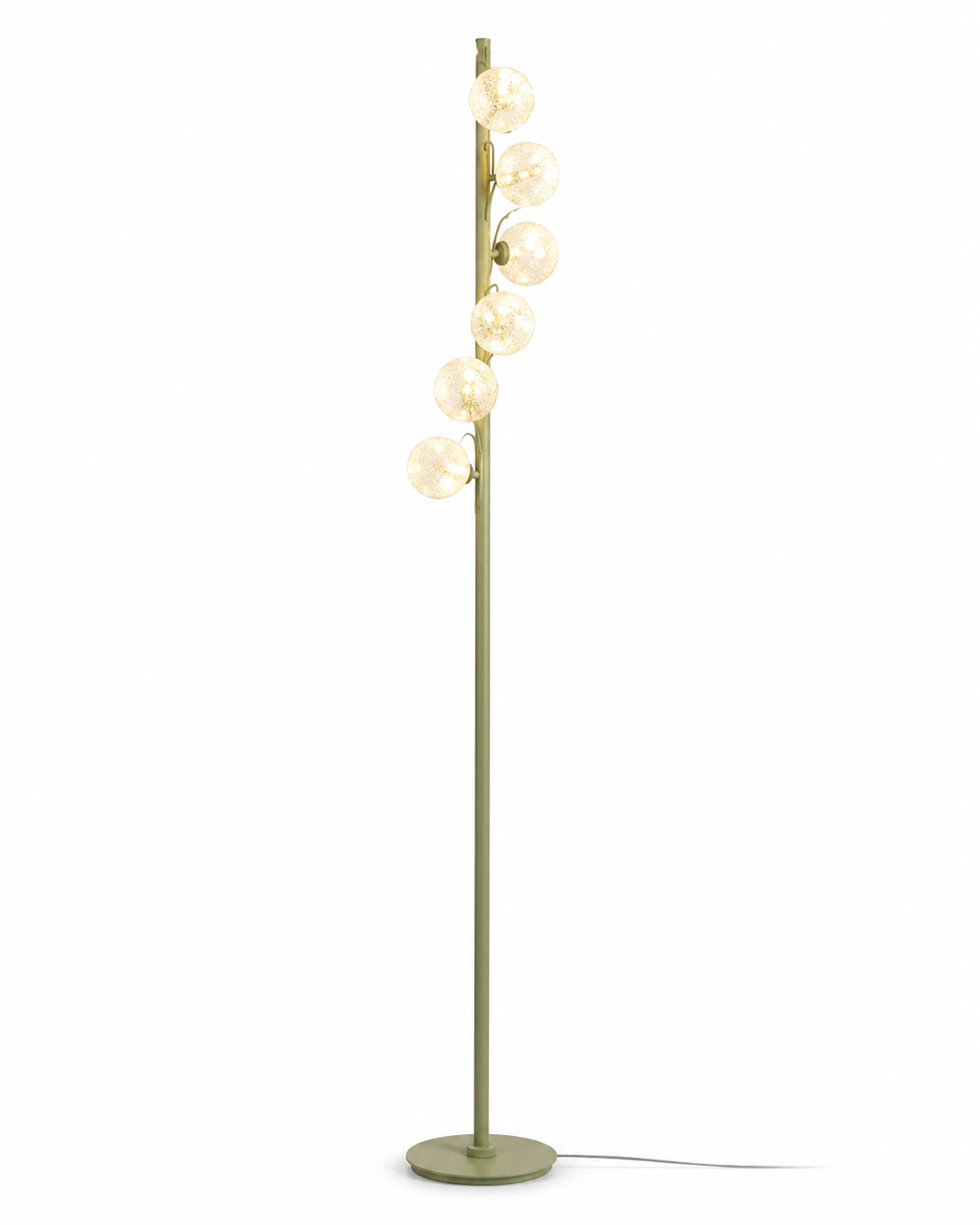 Luna Bloom Acrylic Orb Floor Lamp