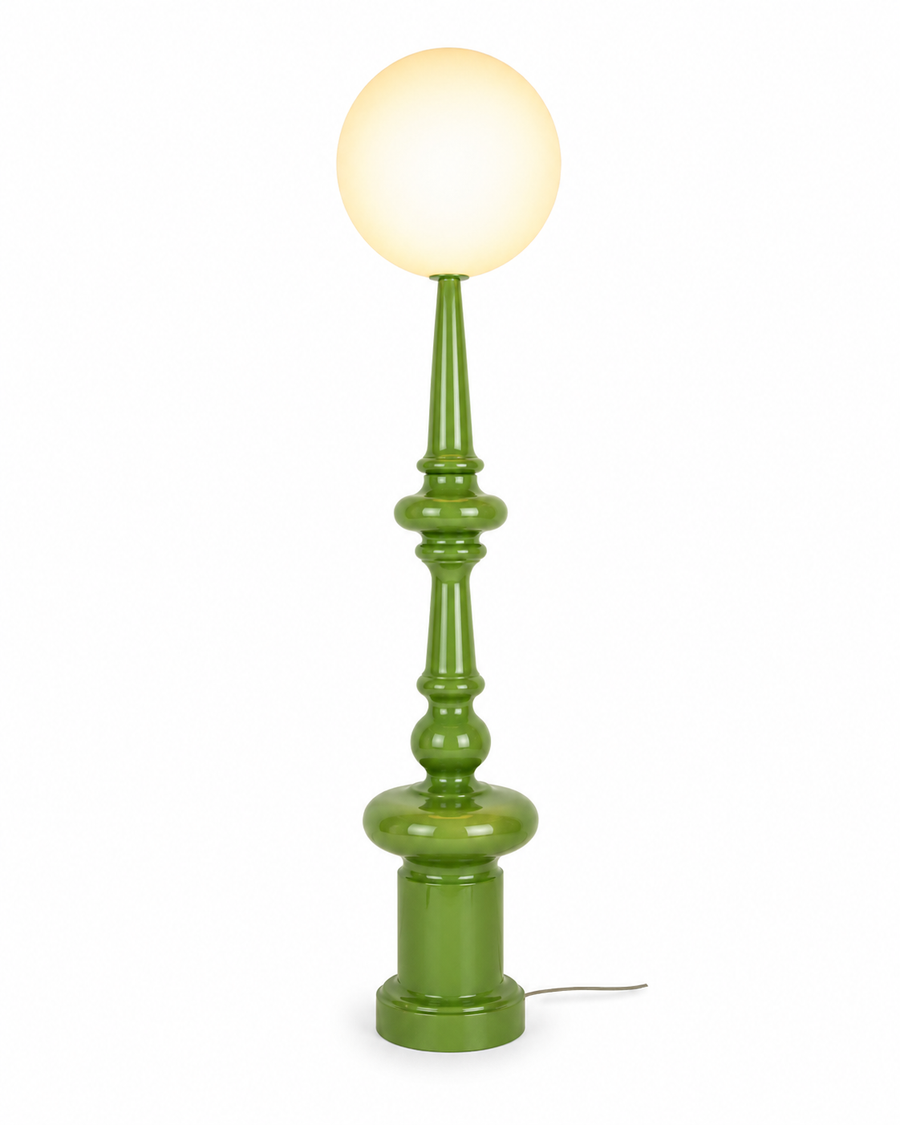 Verde Orb Globe Floor Lamp