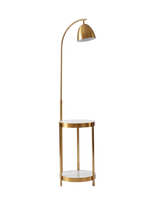 ArcNest Floor Lamp with Side Table