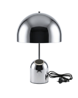 DomeGlow Metal Mushroom Table Lamp