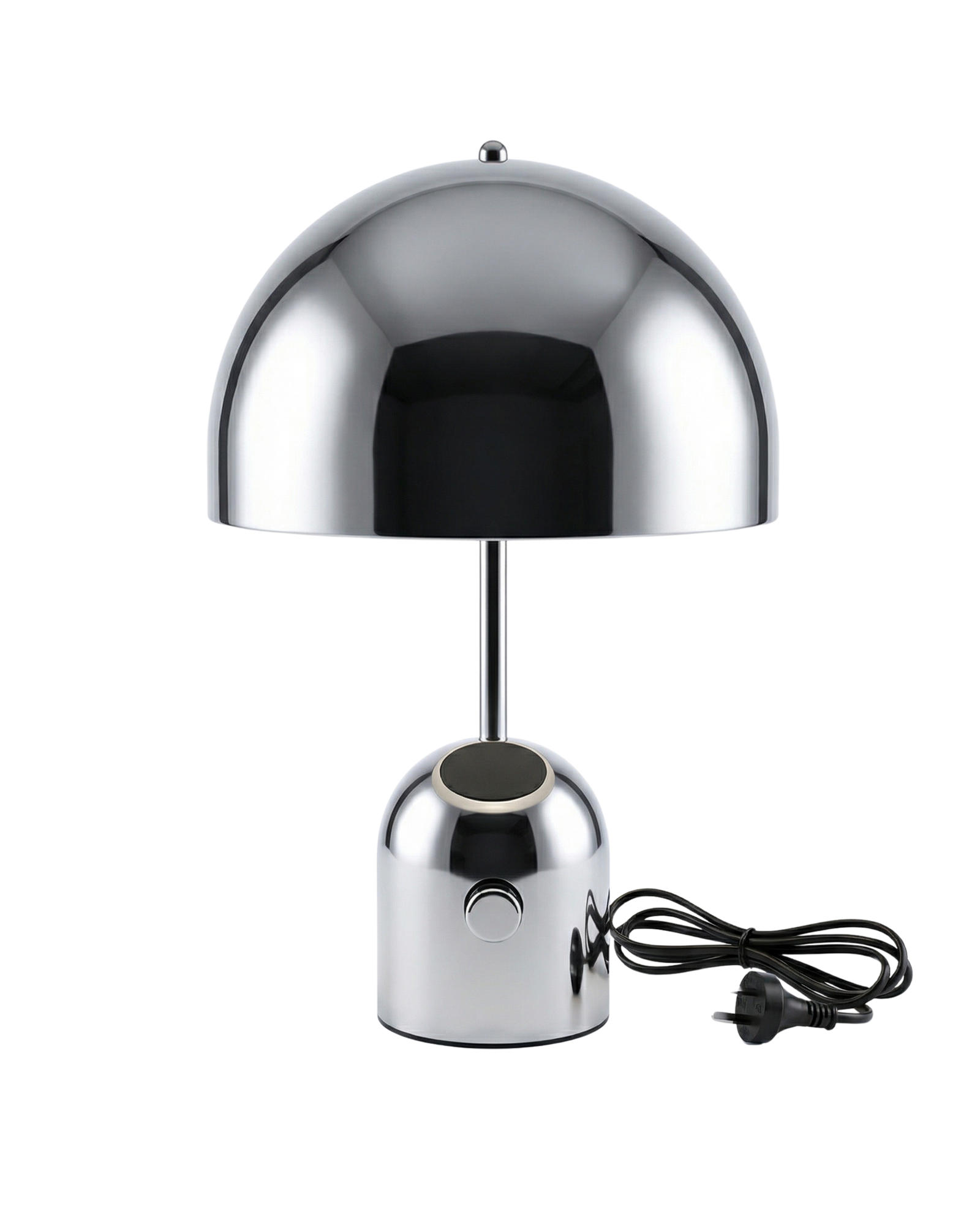 DomeGlow Metal Mushroom Table Lamp