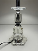 Clear Crystal Base Table Lamp