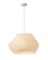 Wave Weave 3D-Printed Pendant Light