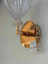 Crystal Bloom LED Wall Light