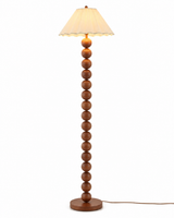 Bead Column Floor Lamp