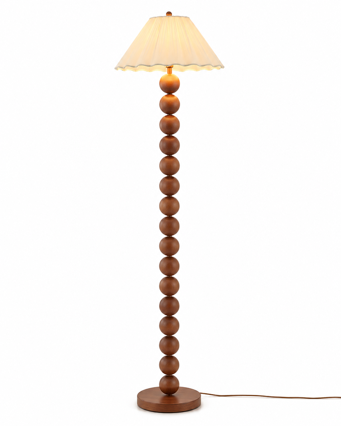 Bead Column Floor Lamp