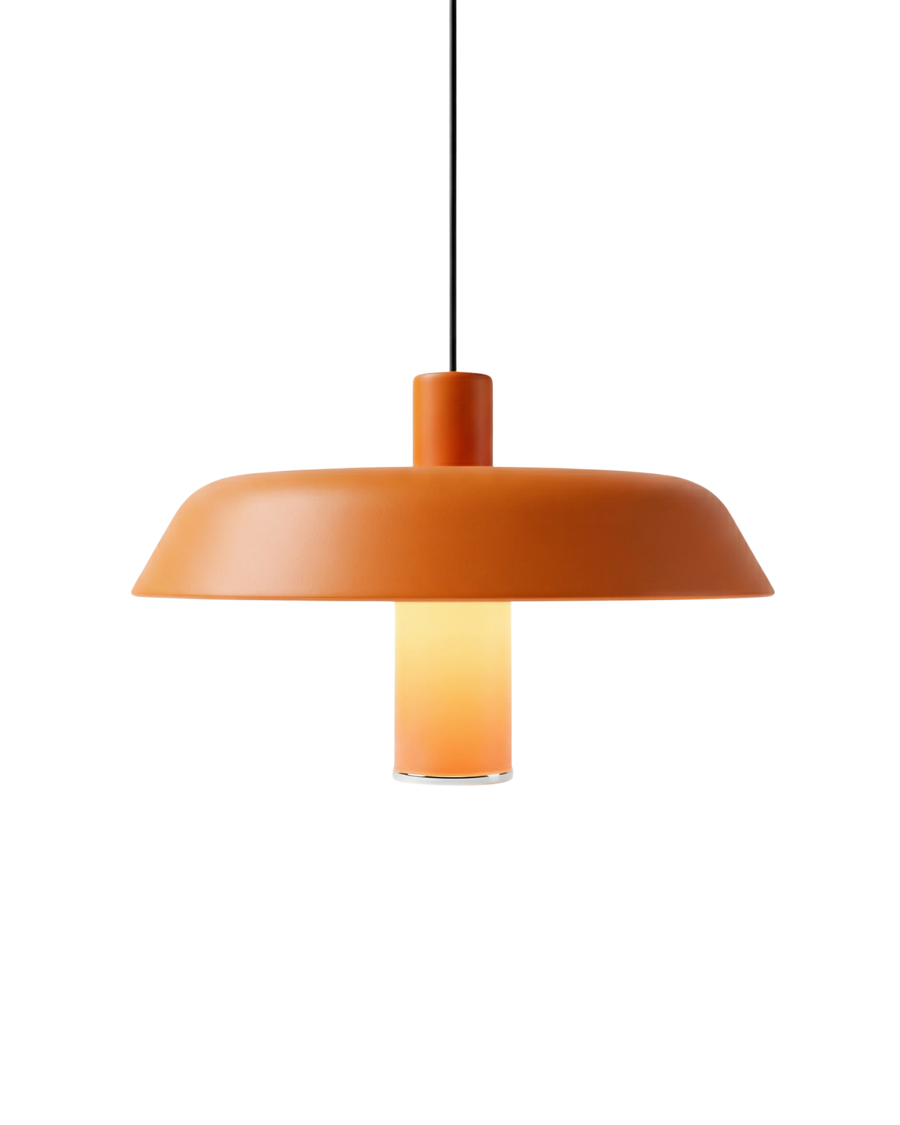 Terracotta Glow Pendant Light
