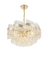 Crystal Drum Chandelier