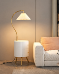 Shelf Glow Storage Floor Lamp