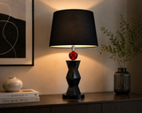 Black Ruby Table Lamp