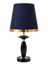 Midnight Navy Blue Table Lamp