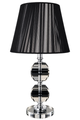 Silver Orb Table Lamp