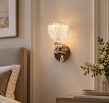 Crystal Bloom LED Wall Light