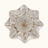 Crystal Petal Wall Light