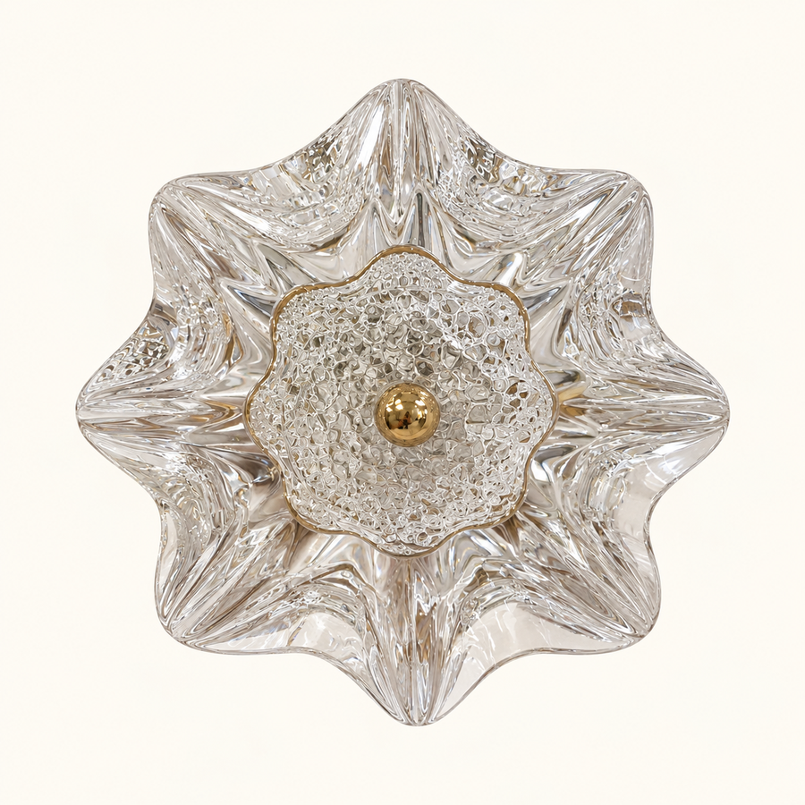 Crystal Petal Wall Light