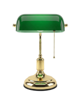 Classic Banker’s Desk Lamp with Pull Chain