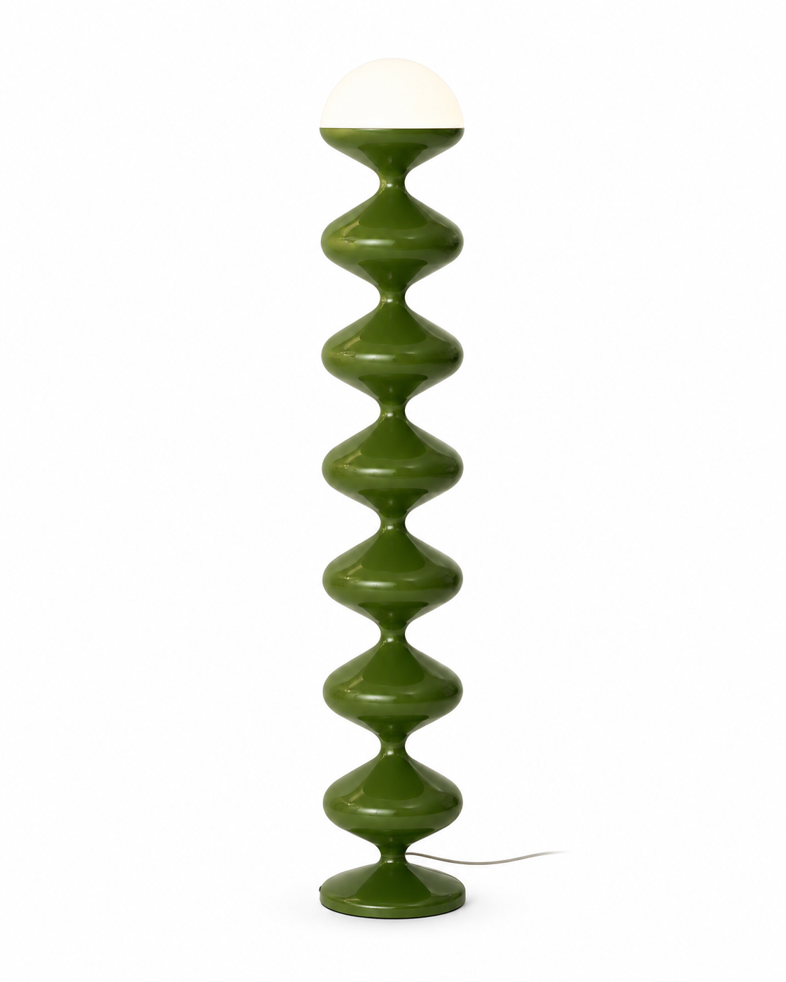 Twist Stack Dome Floor Lamp