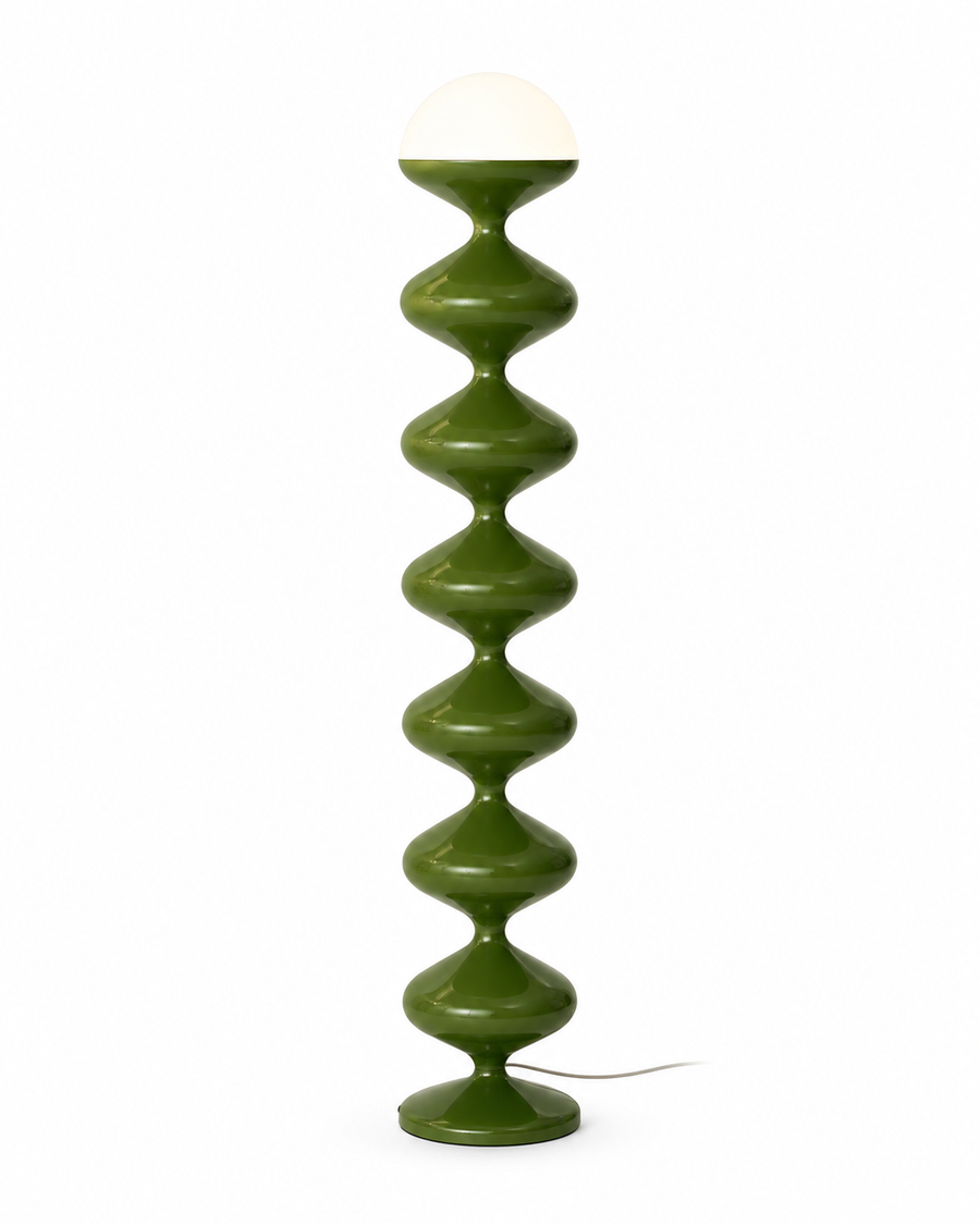 Twist Stack Dome Floor Lamp
