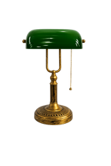 Classic Banker’s Desk Lamp with Pull Chain
