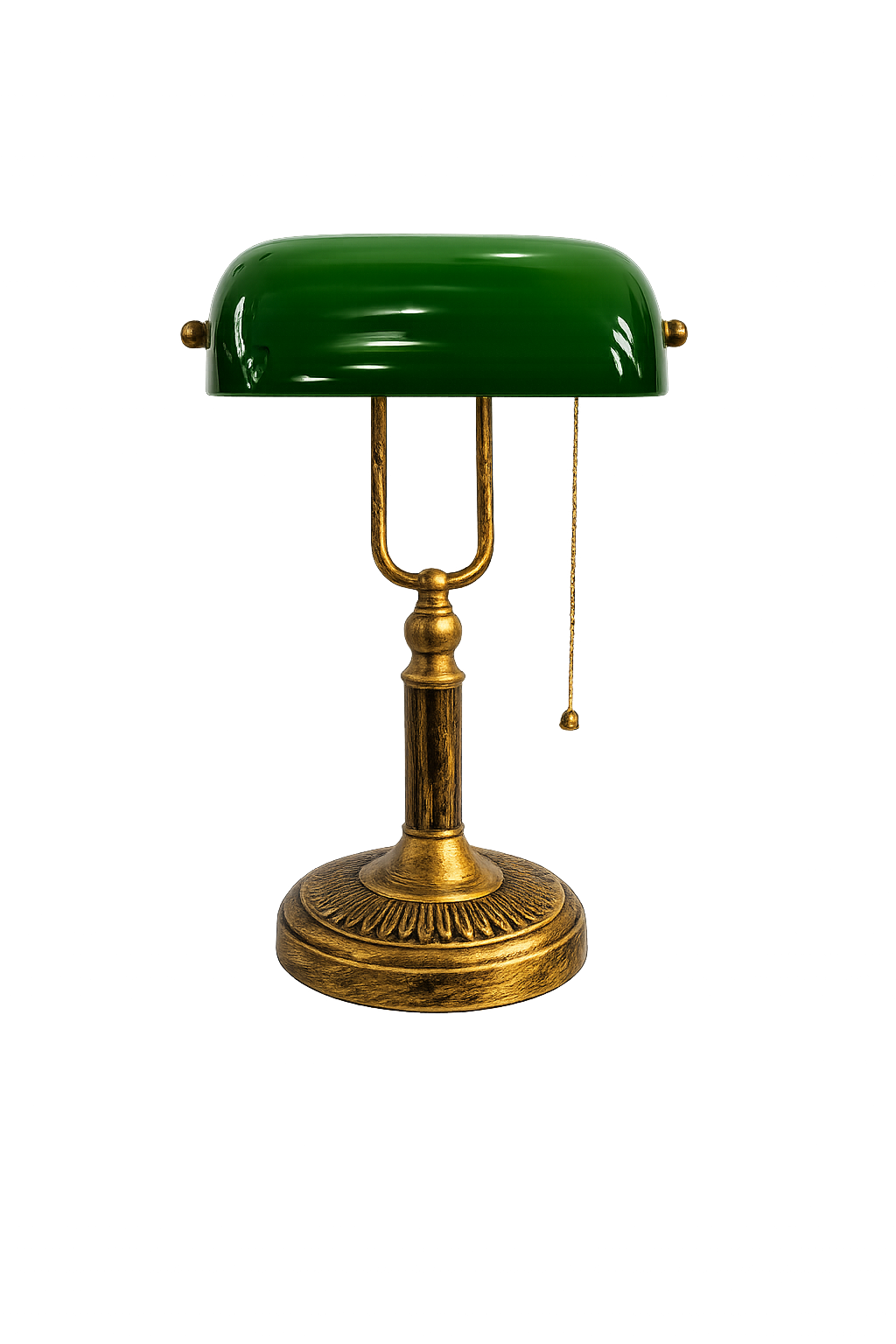 Classic Banker’s Desk Lamp with Pull Chain