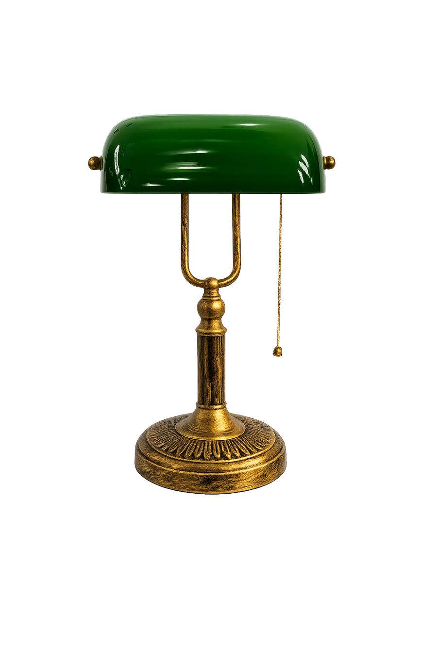 Classic Banker’s Desk Lamp with Pull Chain