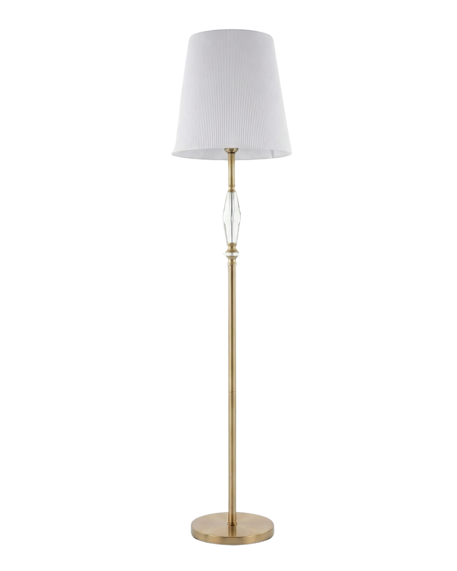 Regency Crystal Floor Lamp