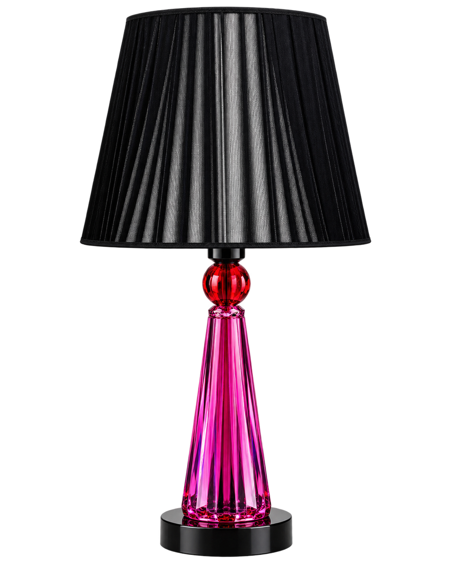 Ruby Elegance Table Lamp