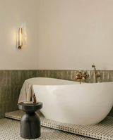 Sway Ribbed Acrylic Wall Sconce