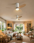 BreezeArc 3-Blade Ceiling Fan with LED Light