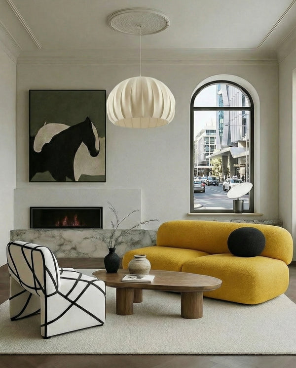 Cloud Weave 3D-Printed Pendant Light